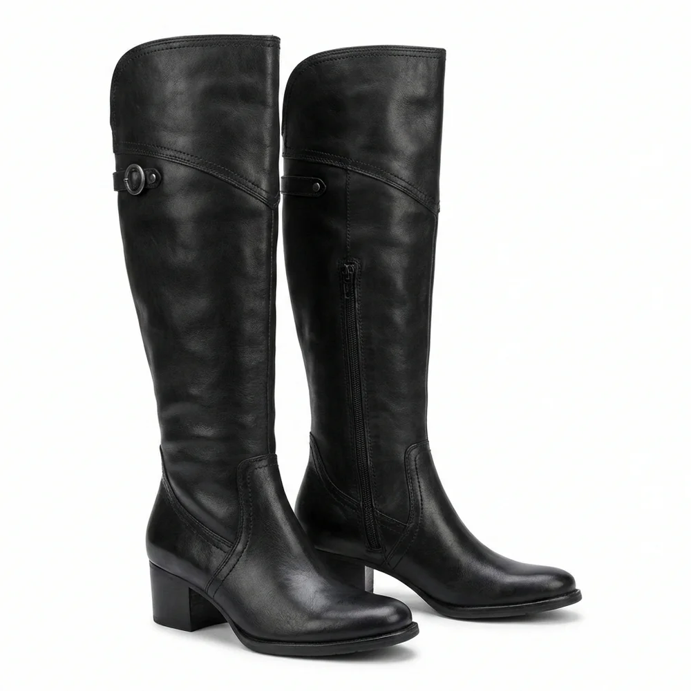 Black Over the Knee Boots